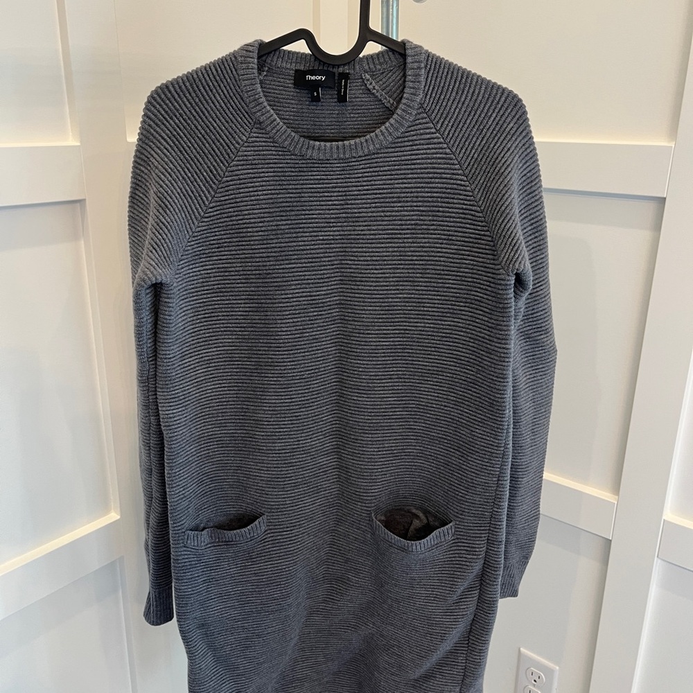 Theory wool sweater dress size S